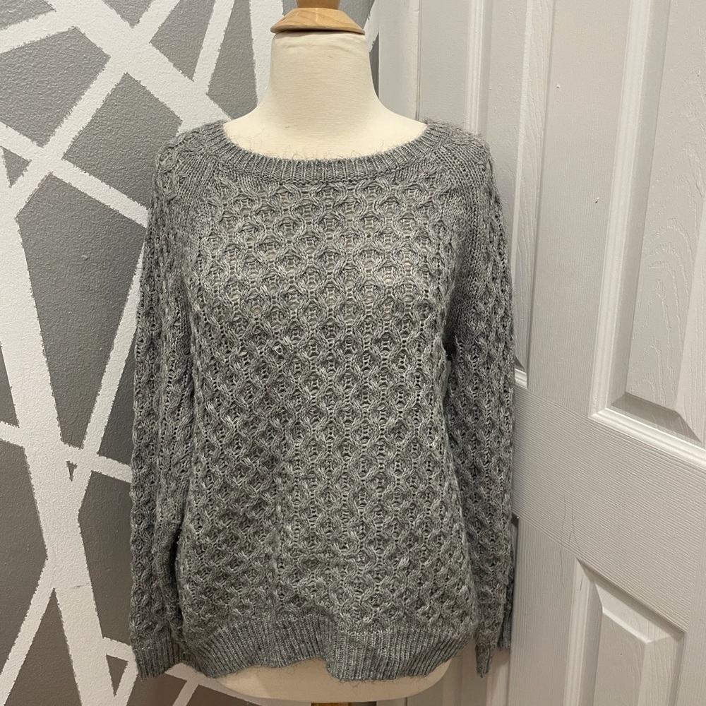 H&M Grey Knit Sweater